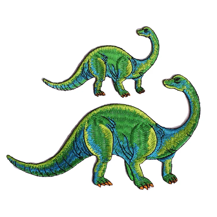 

New Wholesale Iron Embroidery Handcut Dinosaur Patches