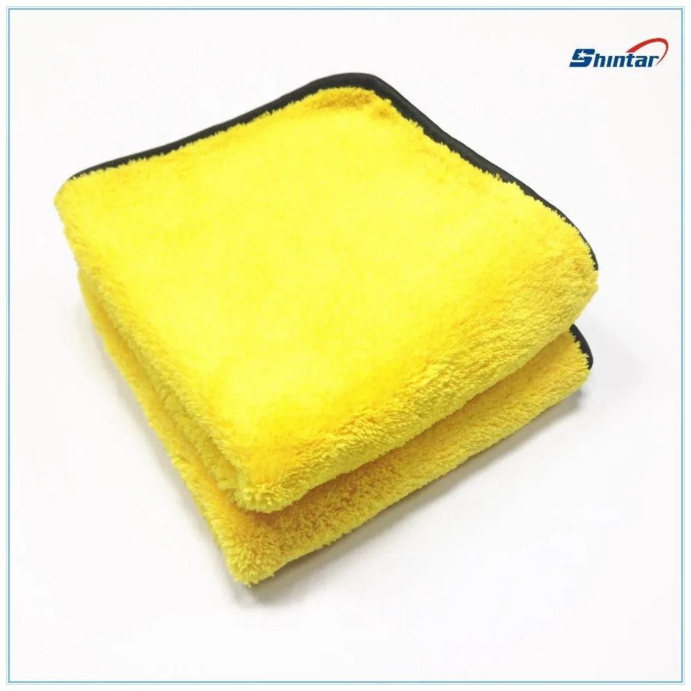 40x40cm,Edgeless Long Pile Soft Coral Microfiber Cleaning Cloth