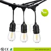 Outdoor Patio String Lights Flexible Custom Christmas Commercial Grade LED Edison Style Hanging String Lights