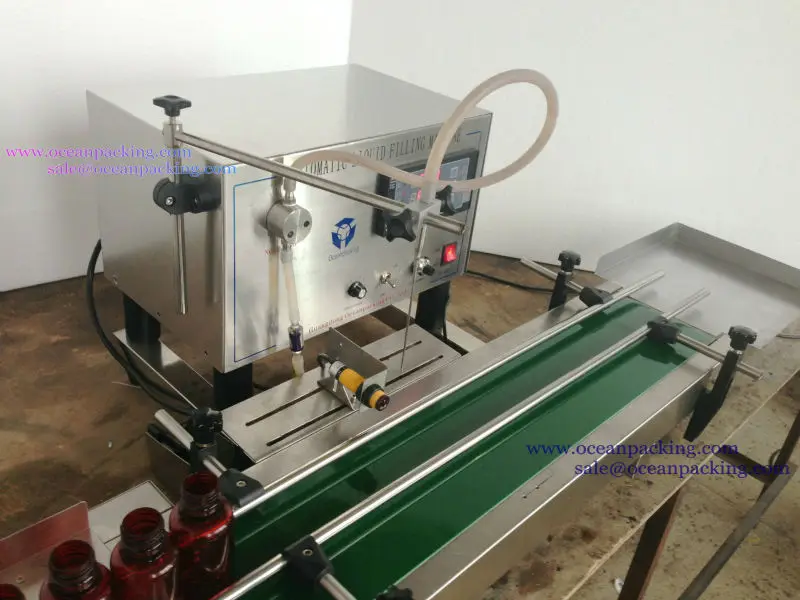 Automatic Conveyor Belt Liquid Filling Machine Production Line Buy