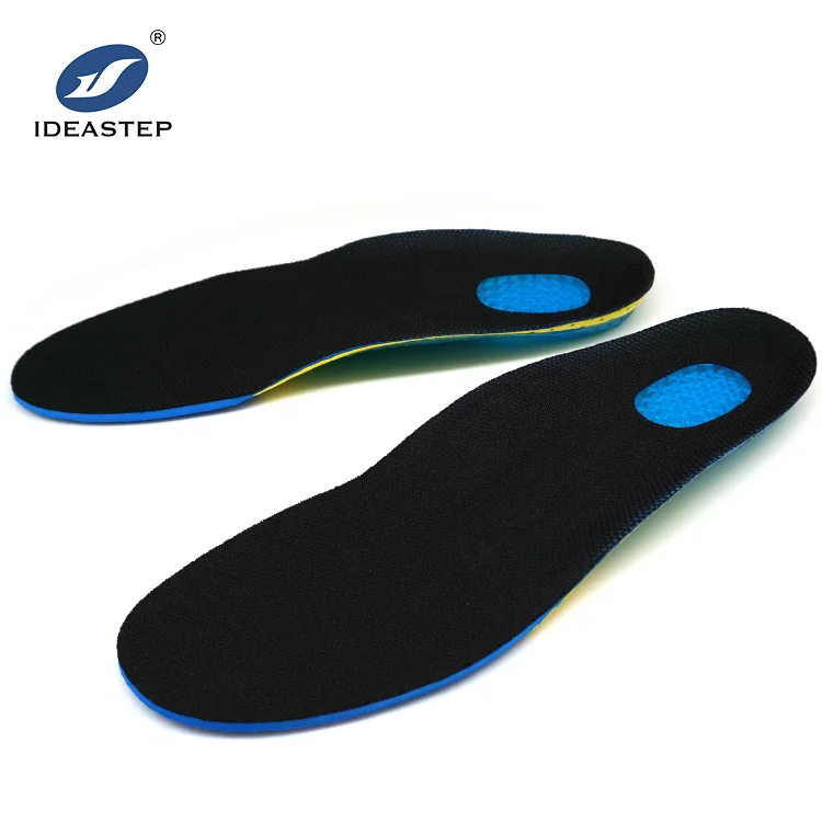 

Ideastep China factory price promotional gel sheet cushion best shock absorber walking comfort insole for heel pain, Black