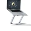 Aluminum Alloy Laptop Cooling Stand Fold Free Lift Bracket Adjustable Notebook Holder for 11-17 Inch MacBook Levono Dell Acer