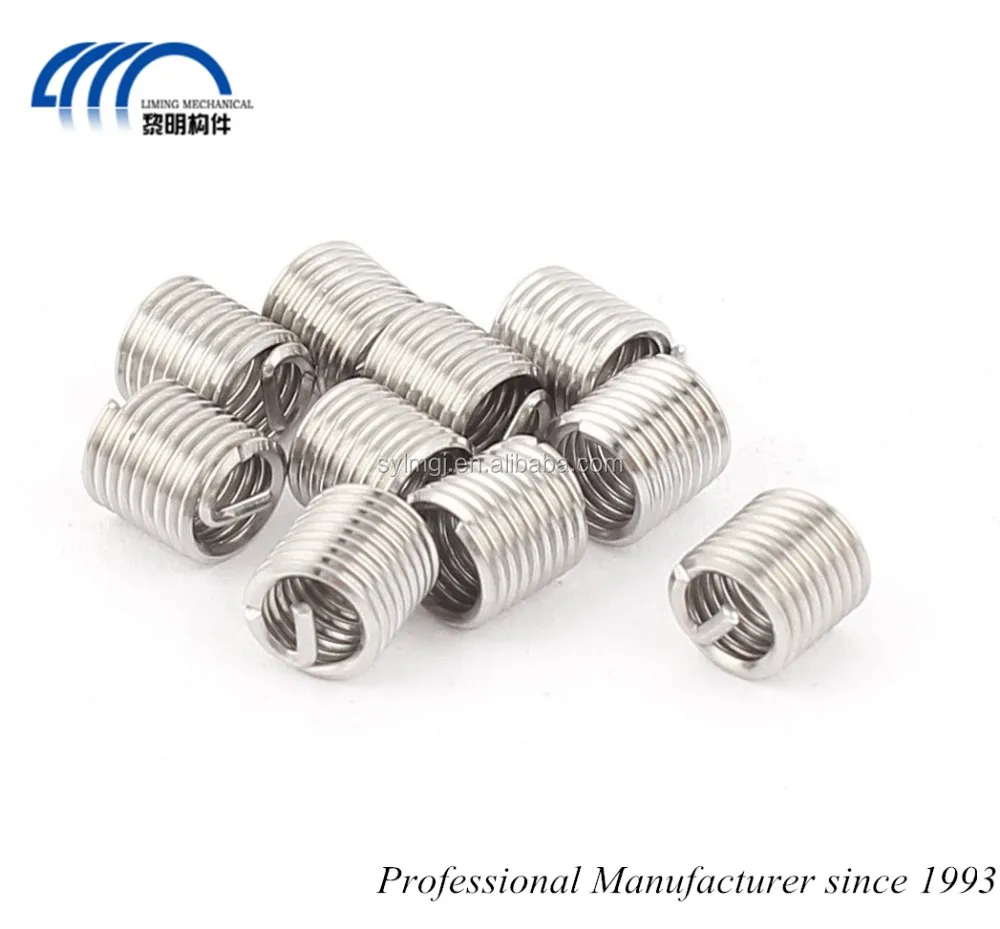 Sus 304 Wire Thread Insert Helicoil Insert Thread Repair Insert Screw