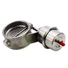 2.5'' inch Exhaust Control Valve Set Boost Actuator OPEN Style 63mm Pipe Pressure: about 1 BAR