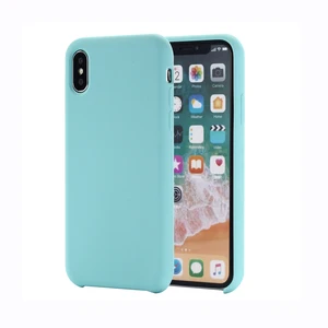 Liquid Silicone Phone Case iPhone 7 8 PLUS XS XR XS MAX
