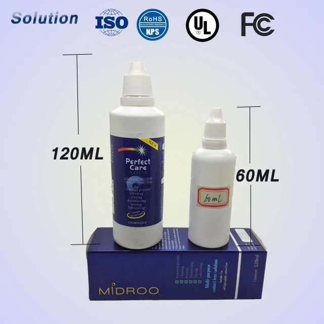 
contact lenses solution volume 60ml 120ml 360ml customize package available 