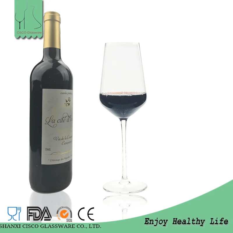 

Cisco 2018 Hot New Design Custom RWG342 Wholesale Red Wine Drinking Glasses, Transparent