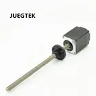 リニアステッピングモータ NEMA 8 とリードスクリュー 150 ミリメートルロング Tr5 リード 2 ミリメートル 2 相 4 線
