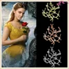 BeautyThe Beast Rose life Tree Bell Pendant Necklace Hot Topic 2017 Newest Gifts