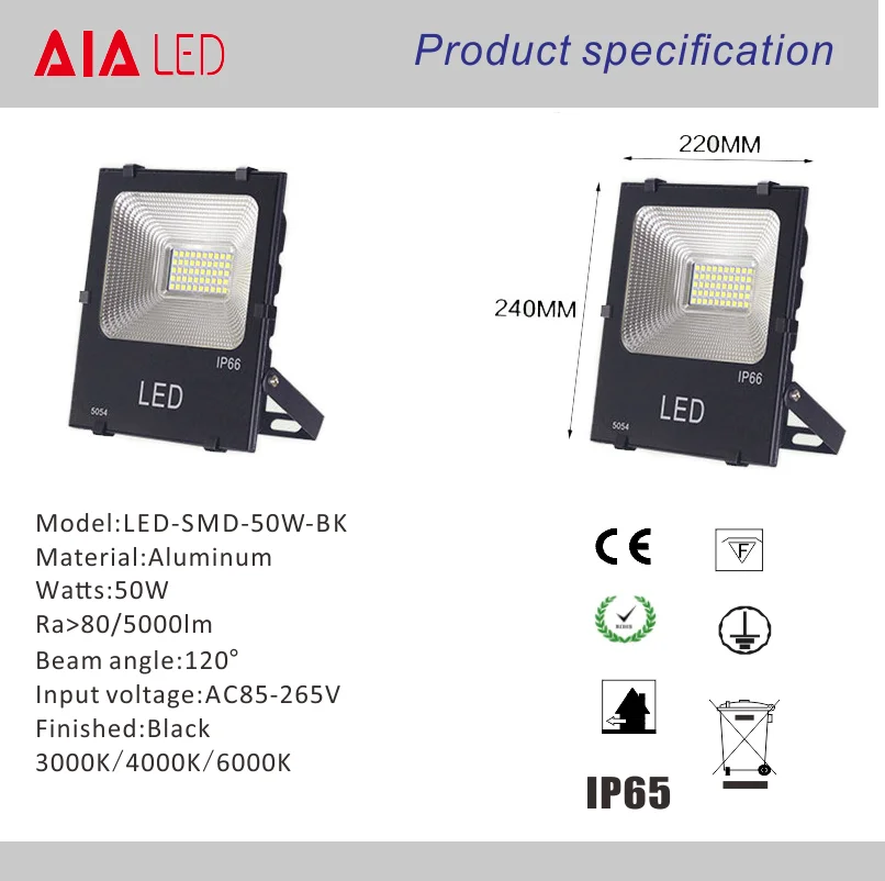 LED-SMD-50W-BK-D