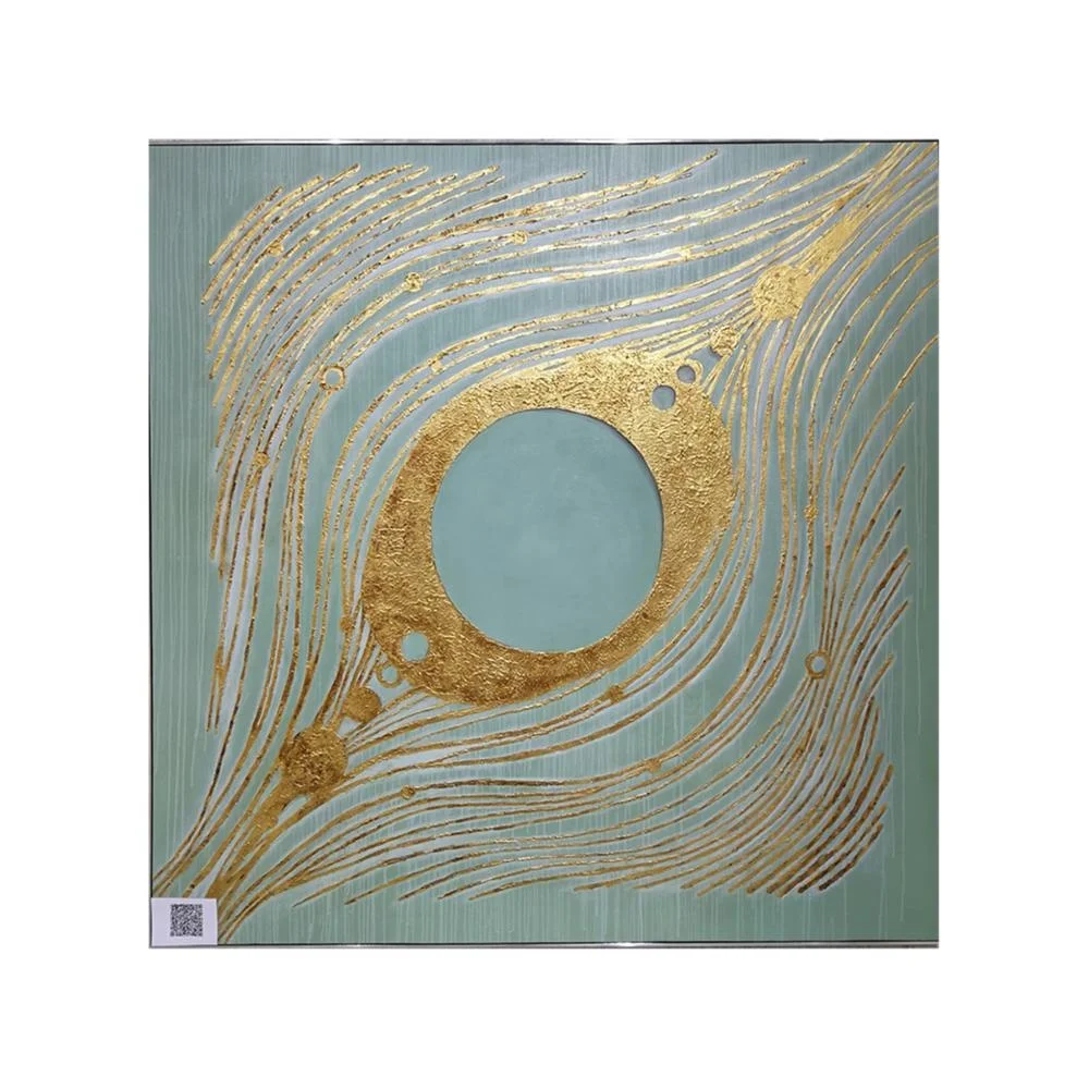 

Dafen Originality Handmade Large Gold Foil Art On Canvas Abstract Painting