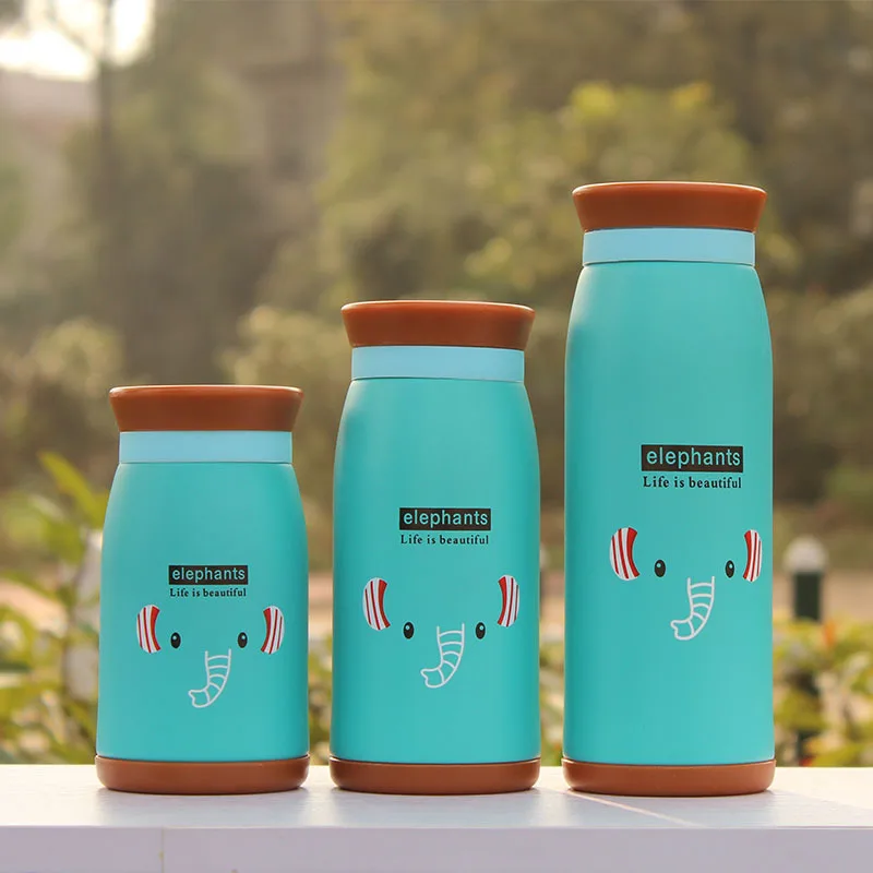 New Arrival 250ml/350ml Cartoon Thermos Cup Stainless Steel Thermal