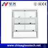 Thermal Broken Energy Saving UPVC Tilt Open Window / Sliding Sash Window