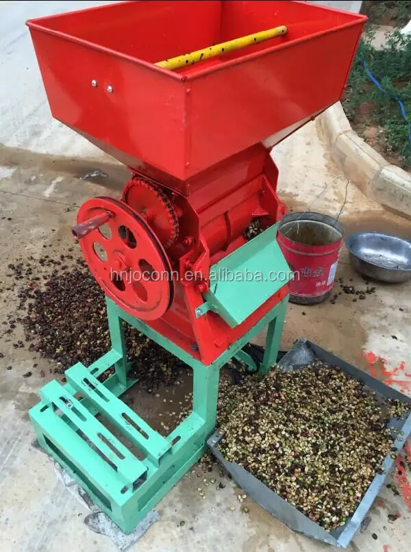 Adjustable Cherry Coffee Depulper / Stainless Coffee Pulping Machine