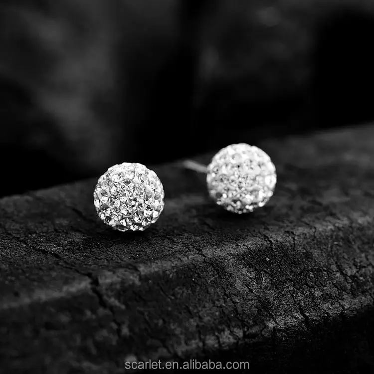

2017 Silver earing , Zircon ear ring , Diamond women earring, Picture