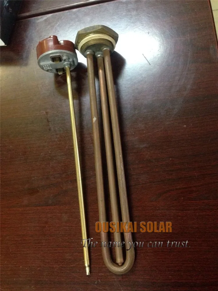 Solar Water Heater With 1500w Thermostat Electric Heater Buy