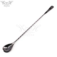 

18-8 Stainless steel Twisted design Long Handle Japanese Style Stirring Bar Spoons