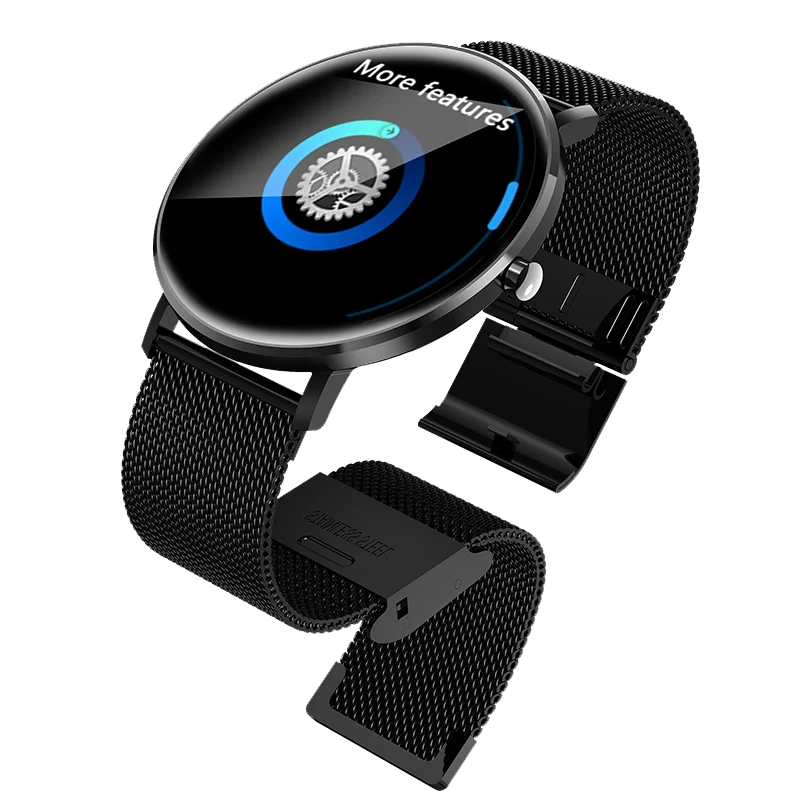 Microwear L6 Bluetooth sport unisex smart watch band bracelet for women men IP68 waterproof DIY watch face 7 working day BP