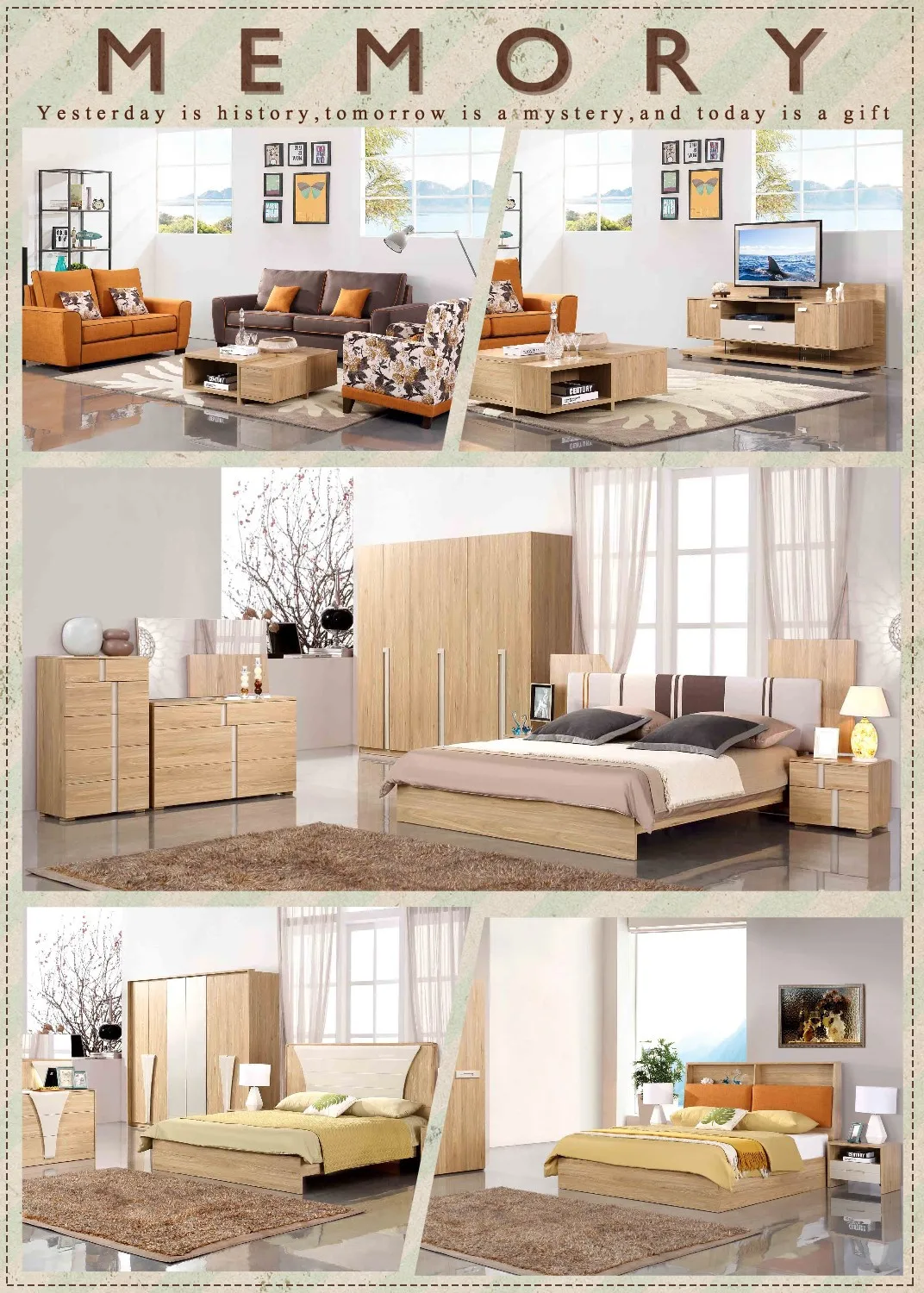 China Furniture Stores Online Fancy Bedroom Furniture Sets Rustic