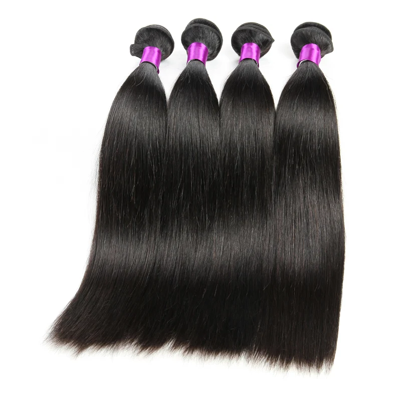 

Natural Color Straight 8 -30 Inch Remy Brazilian Hair Weft Hair Weaving