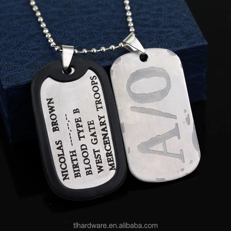 gangsta dog tags custom