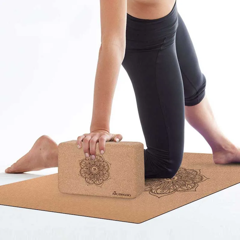 

Hot Selling Custom print Private label Yoga Series Set 1 Yoga Mat and 2 Cork Yoga Block manufacturer, Customized