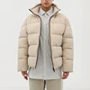 new product ideas solid color boxy puffer winter jackets for mens