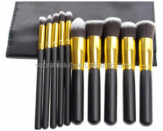 Hot selling 10pcs Glitter Set Makeup 7pcs Maquillaje Makeup Brush