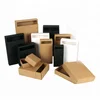 Hot Sale Stock Size Logo Recycle Packaging Custom Kraft Paper Box, Drawer Box