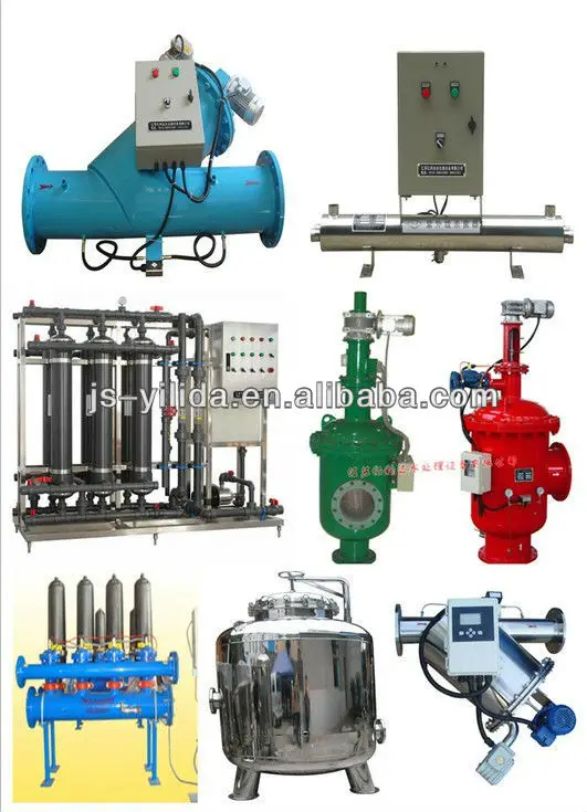 Automatic Backwash Multicartridge Filter Stainless Steel Housing