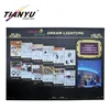 Pvc graphic customized size oval banner spring pop up stand booth display for commercial event
