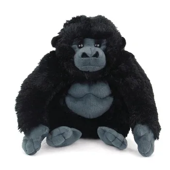 peluche de gorila negro