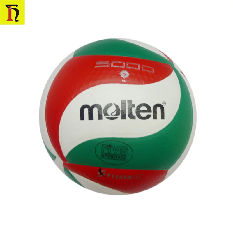 

voleibol pallavolo Molten V5M 5000 volleyball indoor use sport equipment training volleyball ball size 5, Red;green;white