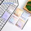 Singapore best selling school stationery list Sci-fi series Planet Chinese cube memo pad wholesale office fancy sticky notes