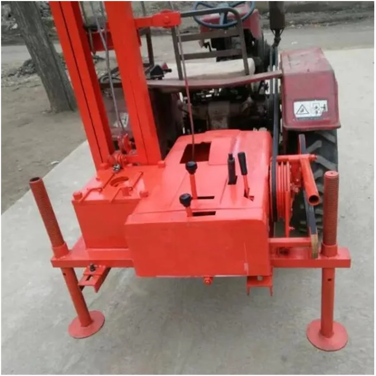 Rockbuster R100 Tractor Mounted Rockbuster R100 - Portable Well Drilling Rig