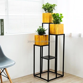 Metal Corner Planter Stand Indoor Tall Large Planters Metal Corner Planter Stand Indoor Tall
