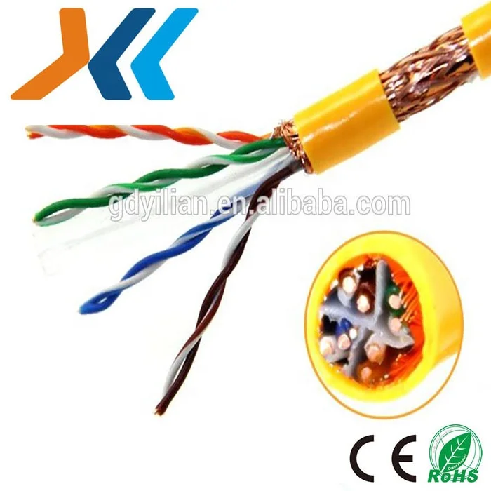 1000ft Cat6e 24awg Ftp Cat5e Lan Cable Cat 6 Network Cable Multi Core