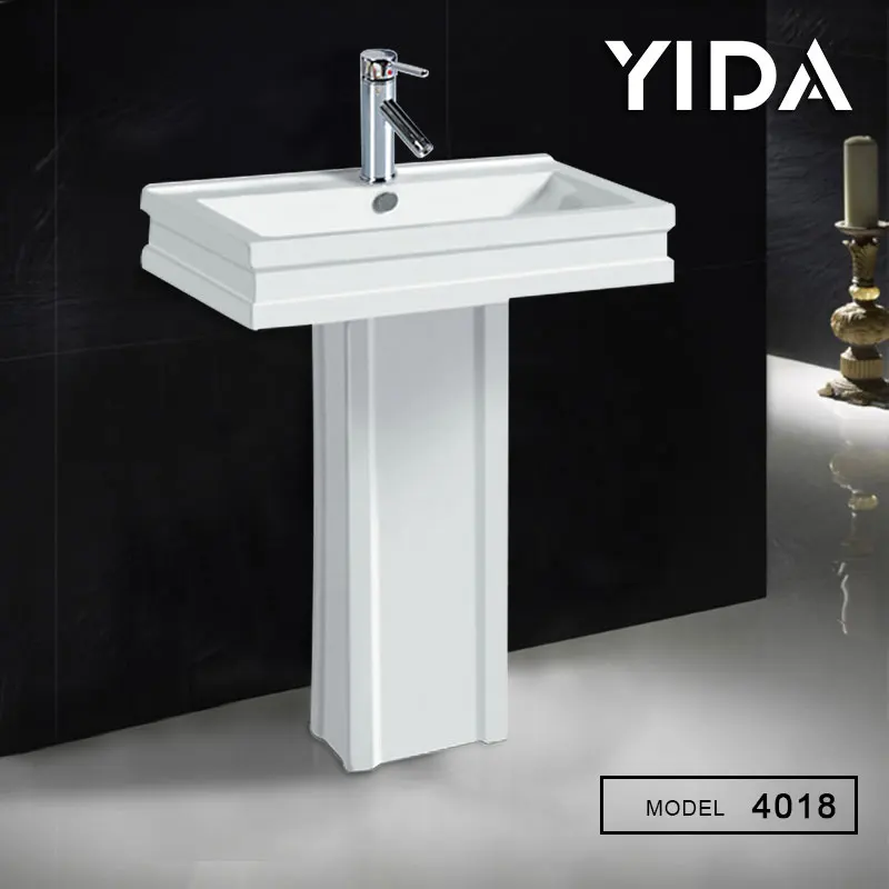 Hot Sale Rectangular Pedestal Hand Wash Basin With High Quality Buy