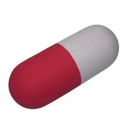 pill shaped toys