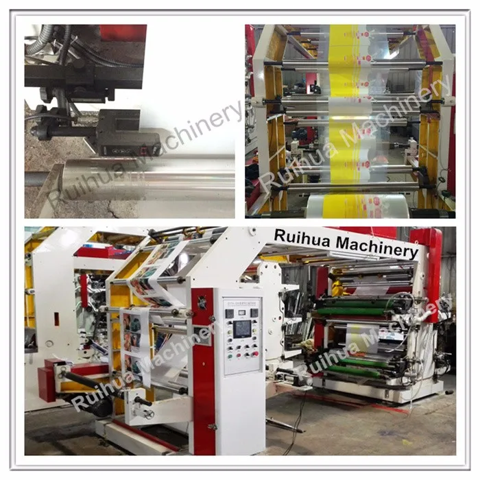 GYT 6 Color Flex Printing Machine Flexo Printing Machine Fexographic Printers Flexo Printing Press