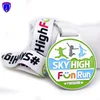 Die casting marathon medal 3d metal silver sports event medallion miracle run race medals custom