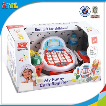 kids play cash register