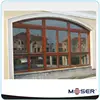 Therm+ system transom and column big sight double glazed wood windows