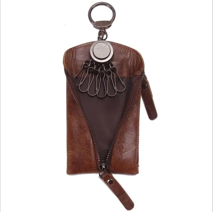 

Fashion genuine leather car key chain key case key wallet