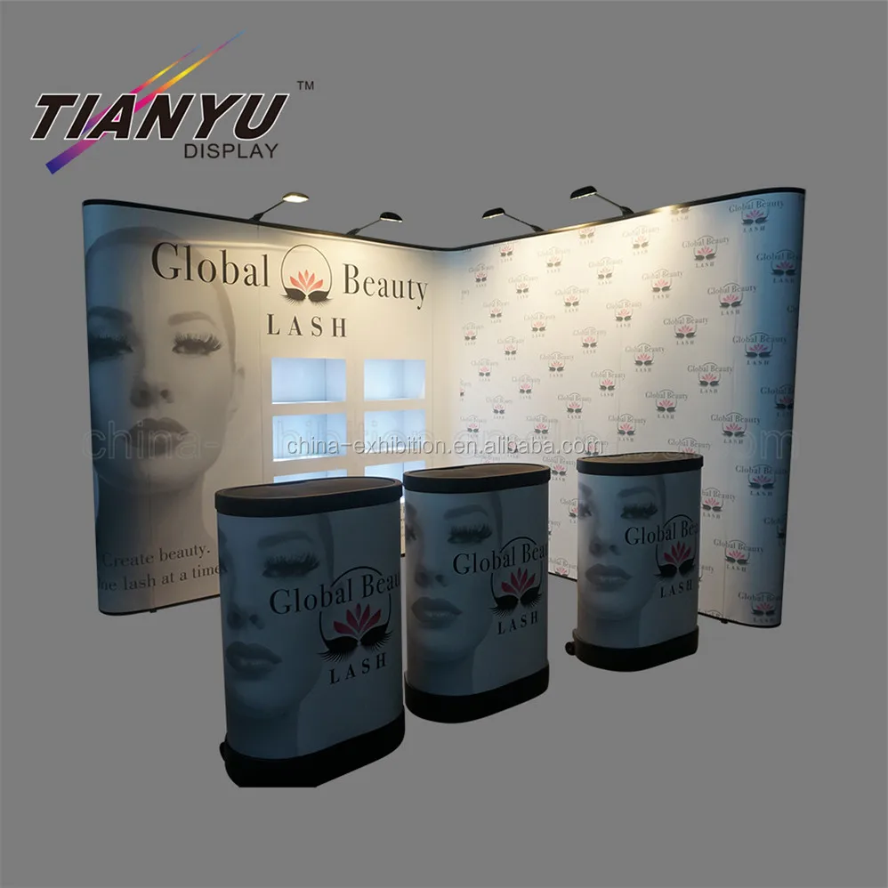 advertising pop up display background
