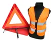 Car safety kits Warning triangle and Safety vest