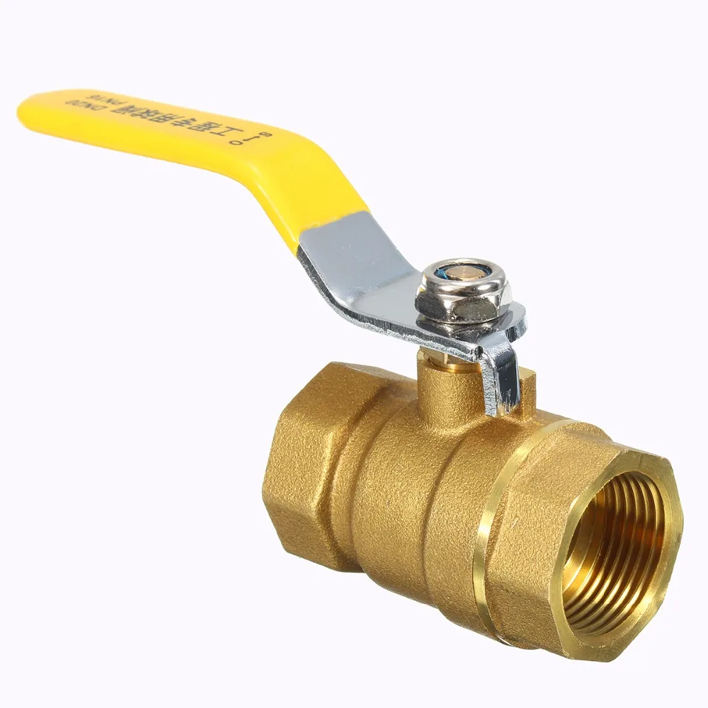 3/4 Inch Dn20 Female Straight Full Brass Ball Valve - Buy 3/4 Inch ...