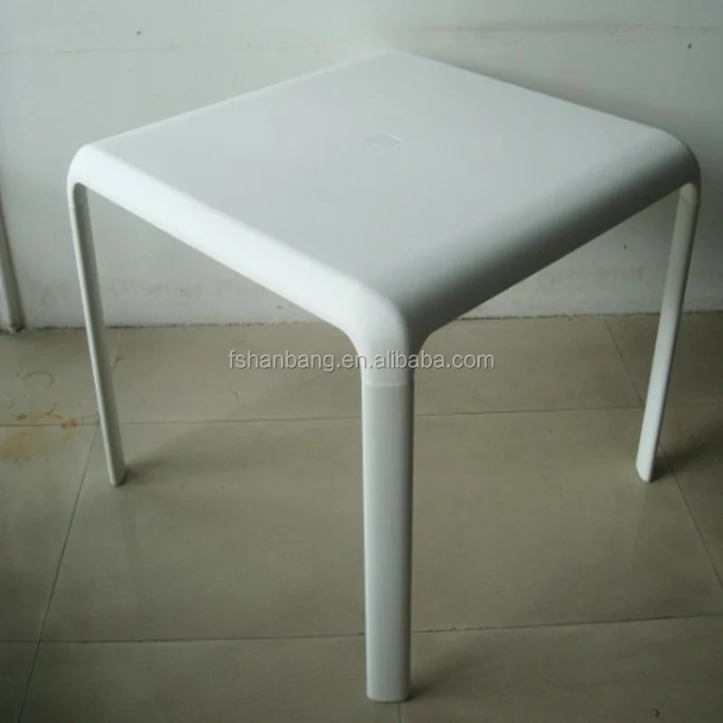 Cheap New Design Plastic Table Restaurant Stackable Dining Table Buy