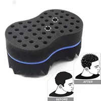 

Hot sale Magic Hair Twist Sponge Curl Brush For Natural Afro Dreadlocks Coil Waves Dreads Twisting Brushes Sponge Hair Braiders