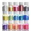 Cosmetics Grade Premium 15 Colors Pearl Pigment Mica Powder for Epoxy Resin Dye Soap Making Bath Bomb